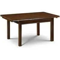 Calico Folding Dining Table with Extension - Mahogany