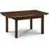Calico Folding Dining Table with Extension - Mahogany