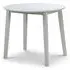 Calista Round Drop-Leaf Dining Table - Grey, MDF