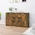 Calix Sideboard with 2 Doors 6 Drawers - Smoked Oak