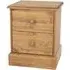 Calixto 2-Drawer Bedside Cabinet - Oak