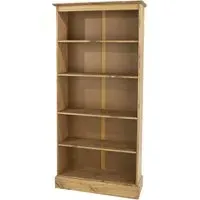 Calixto 5-Shelf Bookcase - Oak