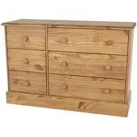 Calixto 6-Drawer Chest - Oak