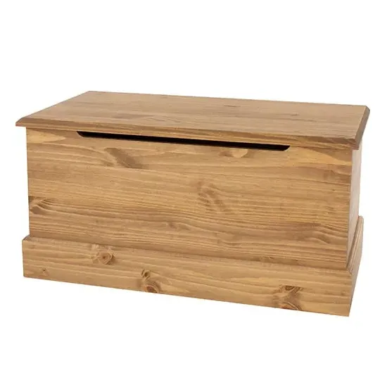 Calixto Blanket Box with Storage - Oak