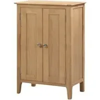 Callia Shoe Storage Cabinet - Oak