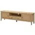 Callia TV Unit with 2 Doors 2 Drawers - Oak