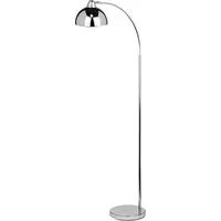 Callibren Metal Floor Lamp with Tiltable Shade - Chrome