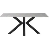 Callie 180cm Dining Table - Rebecca Grey, Sintered Stone