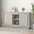 Callie Sideboard with 2 Doors - Concrete Effect, Engineered Wood