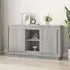 Callie Sideboard with 2 Doors - Grey Sonoma Oak, Engineered Wood