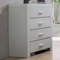 Calliope Chest of 4 Drawers - Grey