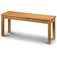 Calliope Dining Bench - Oiled Oak