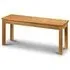 Calliope Dining Bench - Oiled Oak