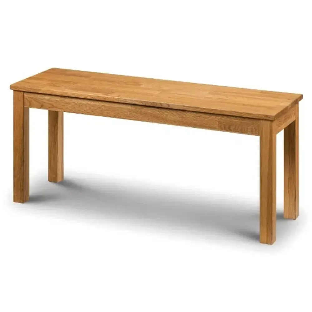 Calliope Dining Bench - Oiled Oak