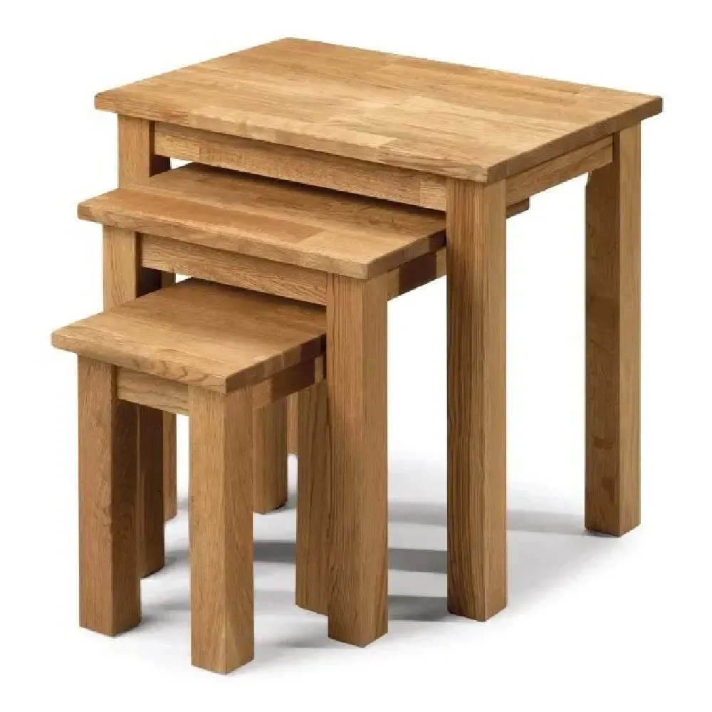 Calliope Nest of 3 Tables - Oak