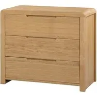 Camber 3-Drawer Chest - Waxed Oak