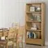 Camber Bookcase with Drawer - Waxed Oak