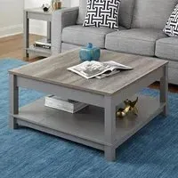 Cameron Coffee Table with Storage - Grey, Oak