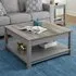 Cameron Coffee Table with Storage - Grey, Oak