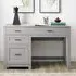Cameron Lift Top Desk with Storage - Grey, Oak