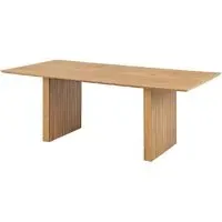 Canbay Rectangular Dining Table - Oak, Wood