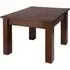 Candie Square Lamp Table - Dark Oak