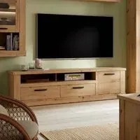 Caneadea TV Stand with 2 Drawers 1 Door - Artisan Oak