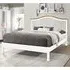 Canika King Size Bed Frame - White, Hevea Hardwood