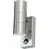 Canon Large Wall Light with Motion Sensor - Polished Stainless Steel