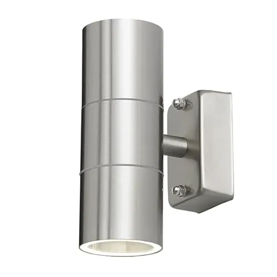 Canon Small Wall Light - Polished Stainless Steel image
