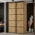 Canon Wardrobe with 2 Sliding Doors - Artisan Oak