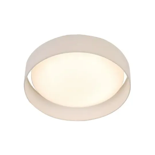 Canopus LED Flush Ceiling Light - White