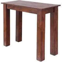 Cansu Console Table - Dark Oak, Acacia Wood