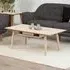 Canton Coffee Table with Undershelf - White Oak