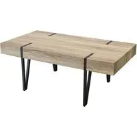 Canyonville Rectangular Coffee Table - Natural, MDF