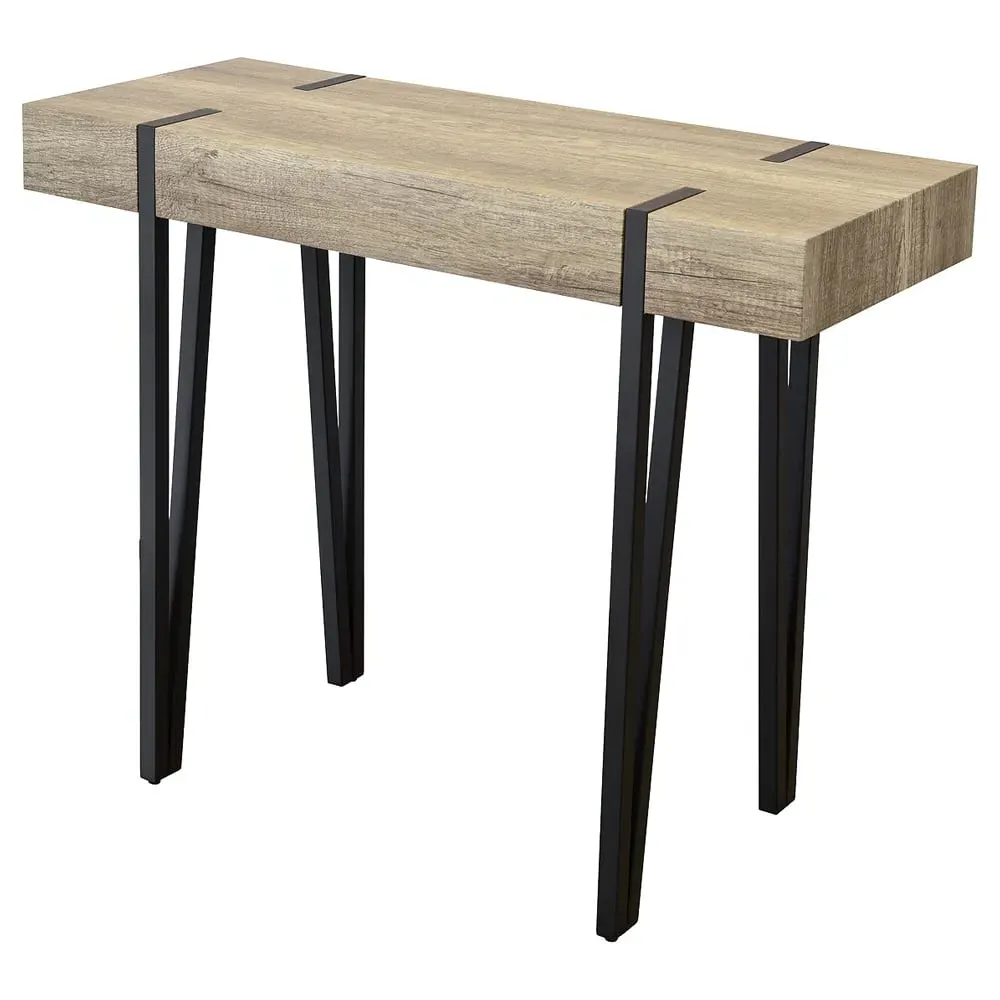 Canyonville Rectangular Console Table - Natural, MDF image