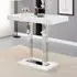 Caprice High Gloss Bar Table - White