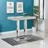 Caprice Rectangular Bar Table - Grey Oak