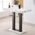Caprice Small Bar Table - Diva Marble Effect