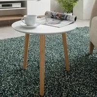 Capricornus Side Table - White, Pine