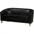 Cardea 3-Seater Sofa - Black, PU Leather