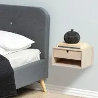 Cardiff Bedside Cabinet with 1 Drawer - Oak