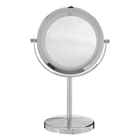 Cardiff Dressing Mirror with LED - Chrome
