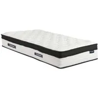 Cardiff Single Mattress - White, Fabric alternate view
