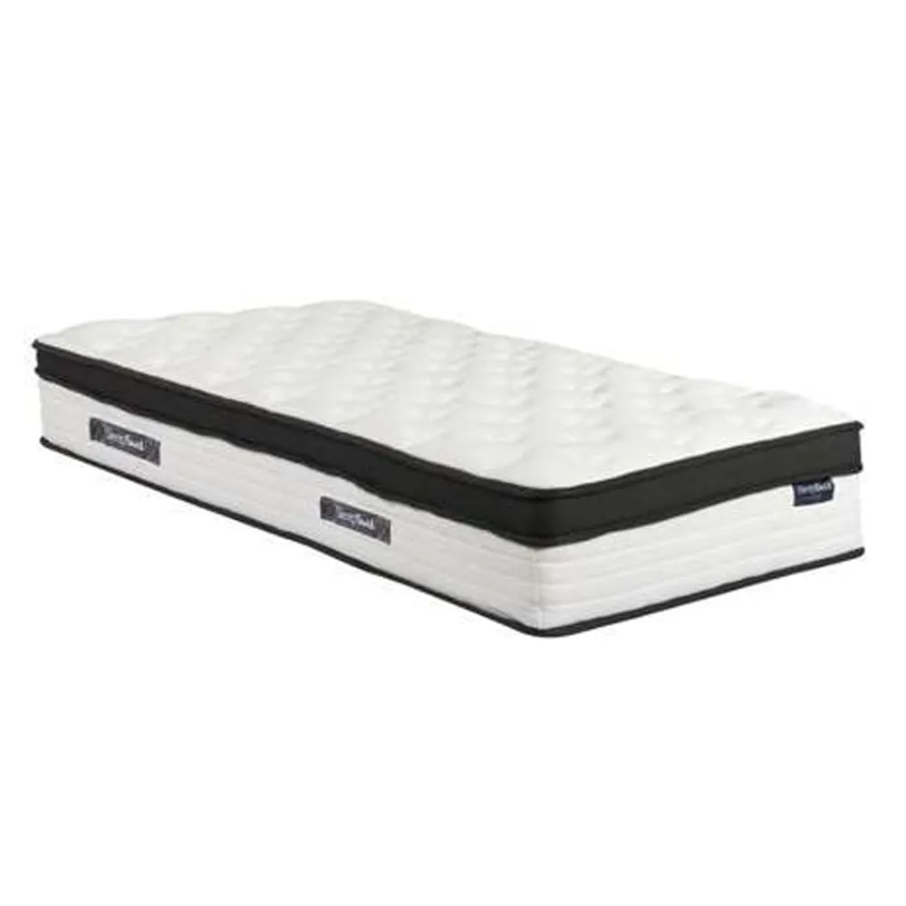 Cardiff Single Mattress - White, Fabric product