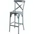 Carillo Outdoor Bar Chair - Blue, Aluminium