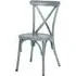 Carillo Outdoor Side Chair - Blue, Aluminium