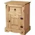 Carlen Bedside Cabinet with 1 Door - Distressed Oak