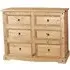 Carlen Chest of 6 Drawers - Waxed Light Pine