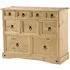 Carlen Chest of 9 Drawers - Waxed Light Pine